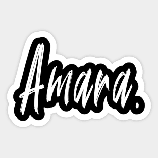 NAME GIRL AMARA Sticker